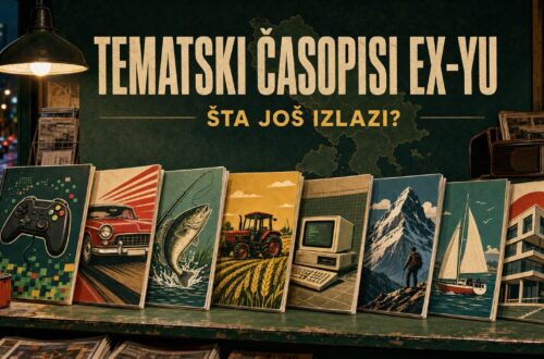 Tematski časopisi EX-YU o gejmingu, automobilima, ribolovu, poljoprivredi i drugim oblastima